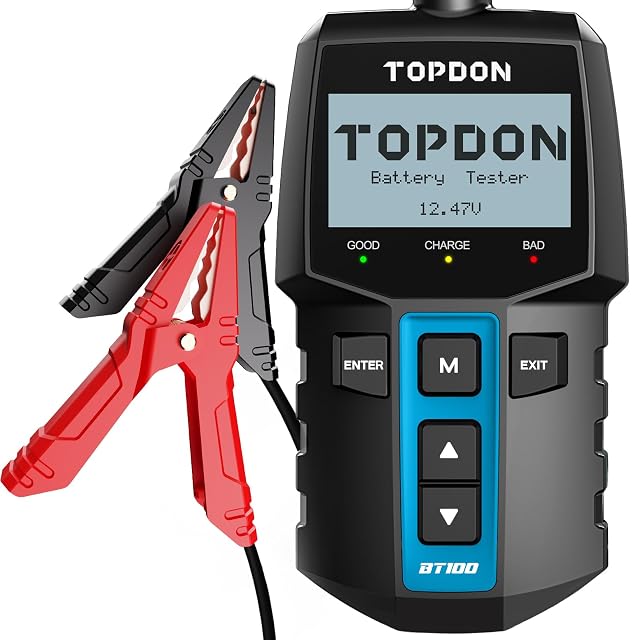 Testeur de batterie automobile TOPDON BT100