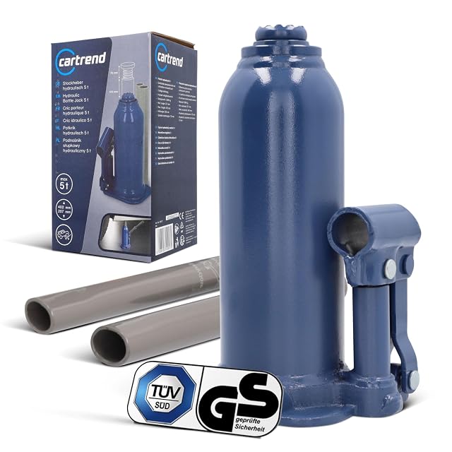 Cric bouteille hydraulique SUV cartrend de 5 t