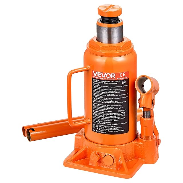 Cric bouteille hydraulique VEVOR de 12 t