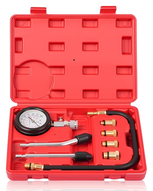 Coffret compressiomètre pour moteur essence DAYUAN avec adaptateurs