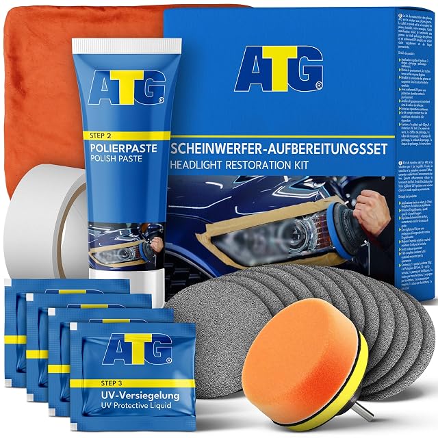Kit de rénovation d'optiques ATG en quatre étapes
