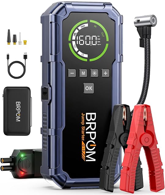 Booster de démarrage BRPOM G10-MX avec compresseur 160 PSI
