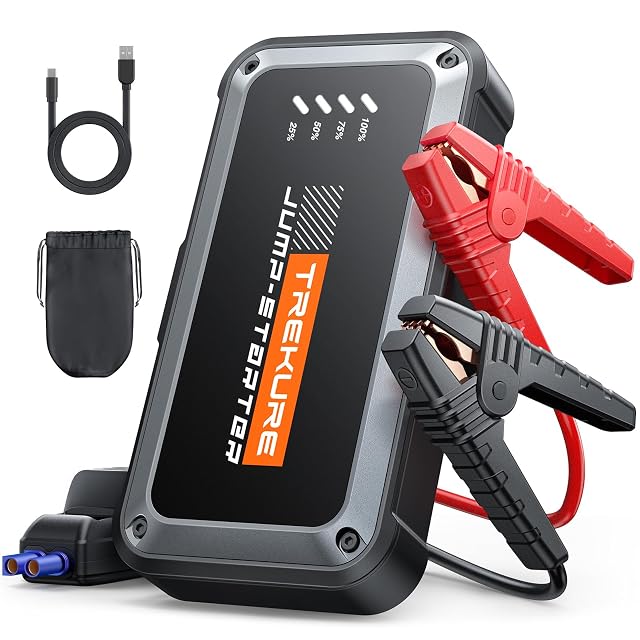 Booster de démarrage au lithium TREKURE TK10 avec lampe LED