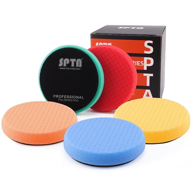 Jeu de mousses de polissage graduées SPTA 125 mm