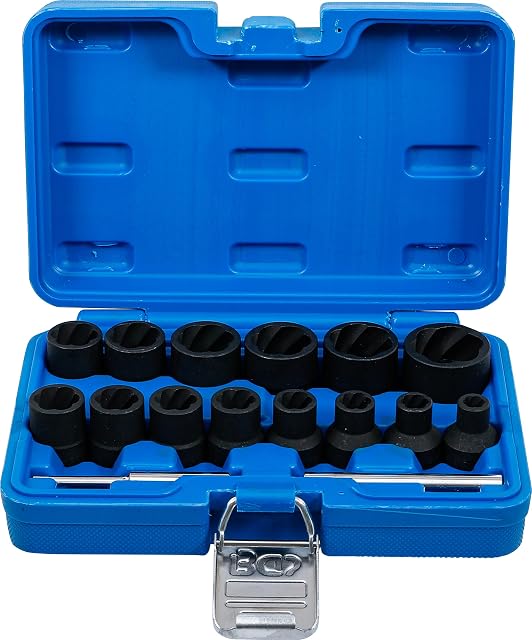 Coffret de 16 douilles extractrices hélicoïdales BGS 5269