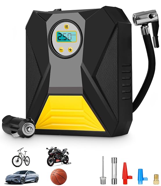 Gonfleur de pneus automobile Toaren 12 V avec écran LCD