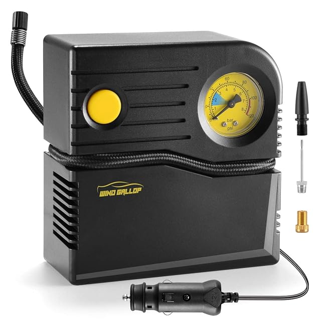 Mini-gonfleur de pneus 12 V WindGallop