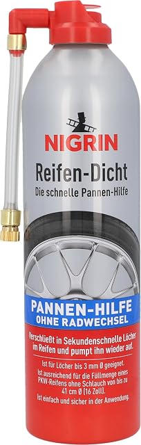 Bombe anti-crevaison NIGRIN 500 ml